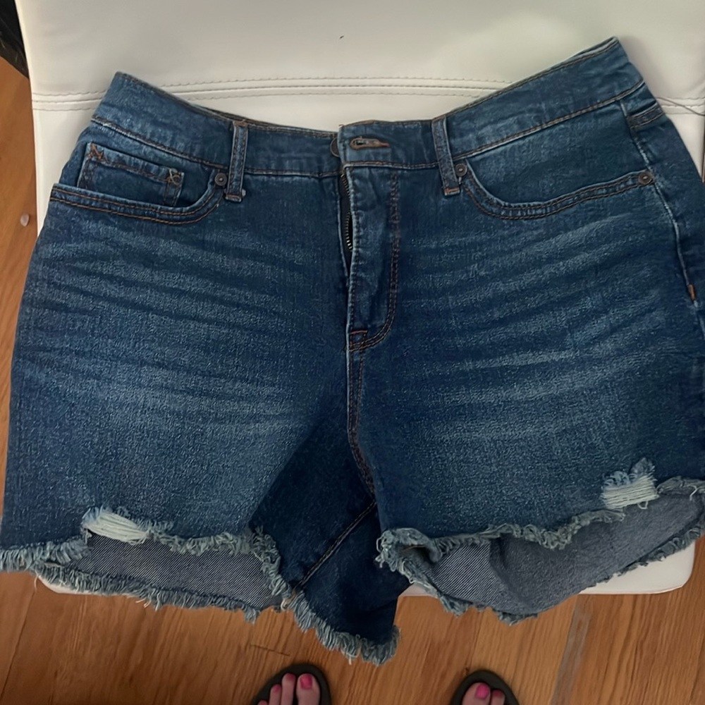 Scoop denim cut offs